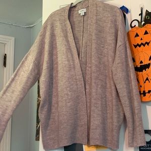 light purple soft sweater